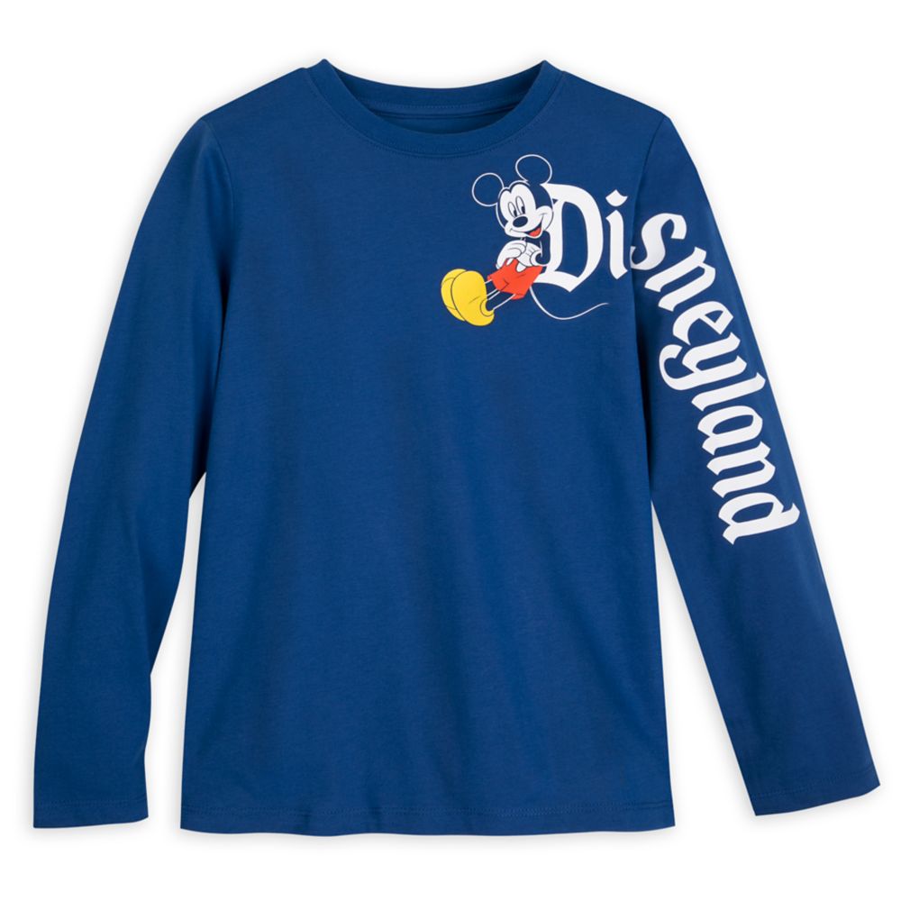 Mickey Mouse Long Sleeve T-Shirt for Kids – Disneyland