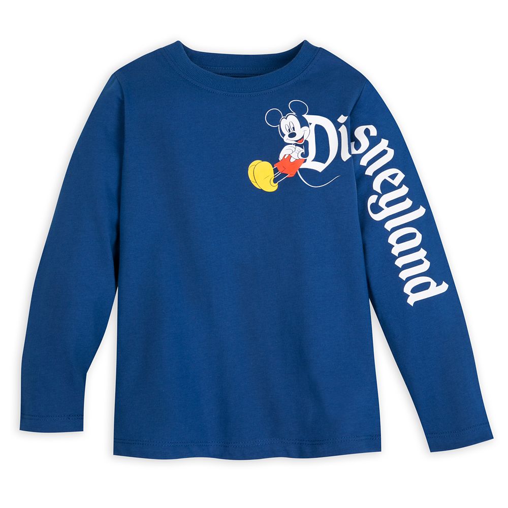Mickey Mouse Long Sleeve T-Shirt for Toddlers – Disneyland