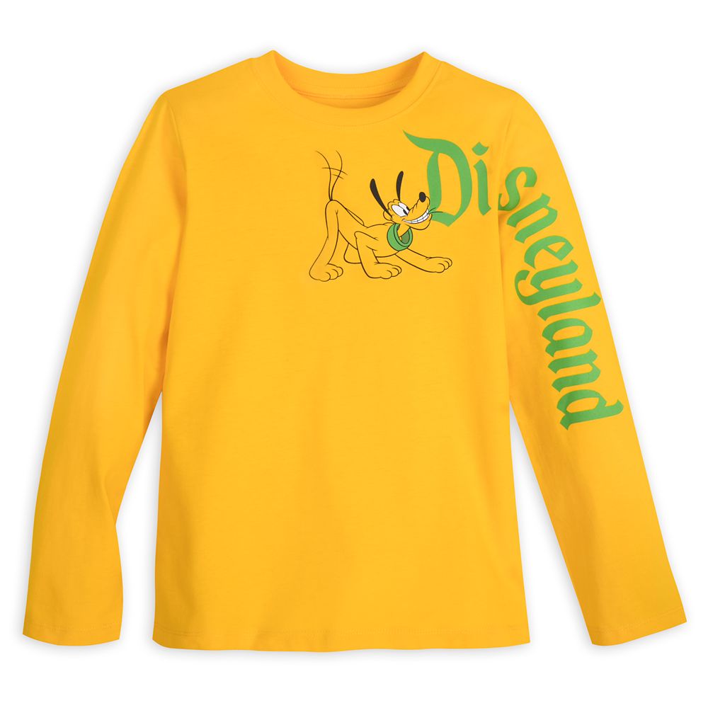 Pluto Long Sleeve T-Shirt for Kids – Disneyland