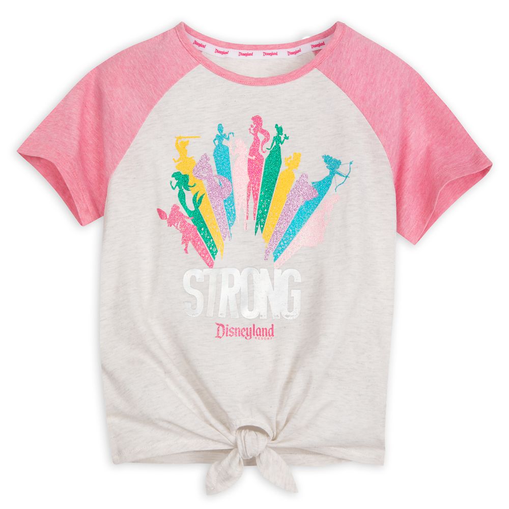 Official Disney Princess Girl Power Long Sleeve Baseball T-Shirt