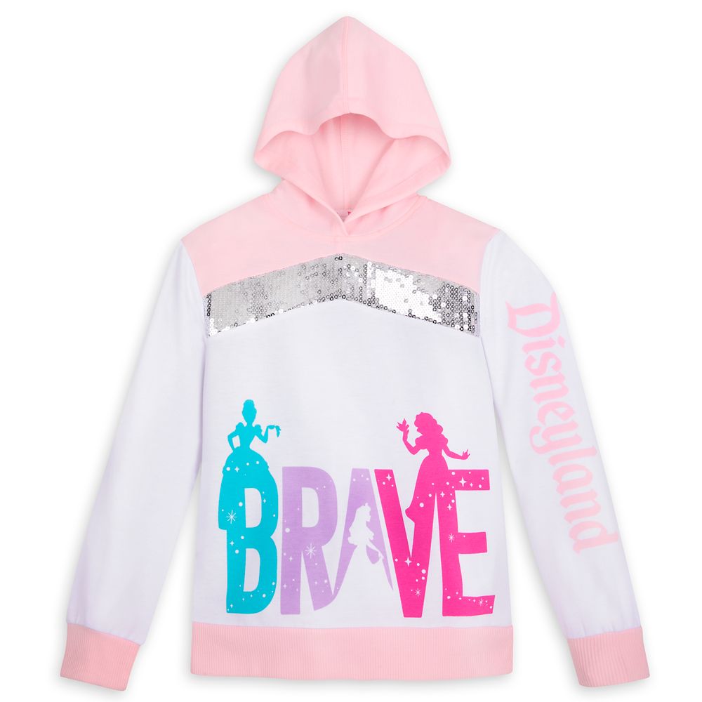  Disney Princess Girls Hooded Sweatshirt and Sweatpants