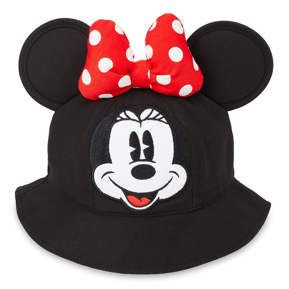 Minnie Mouse Bucket Ear Hat with Bow for Toddlers