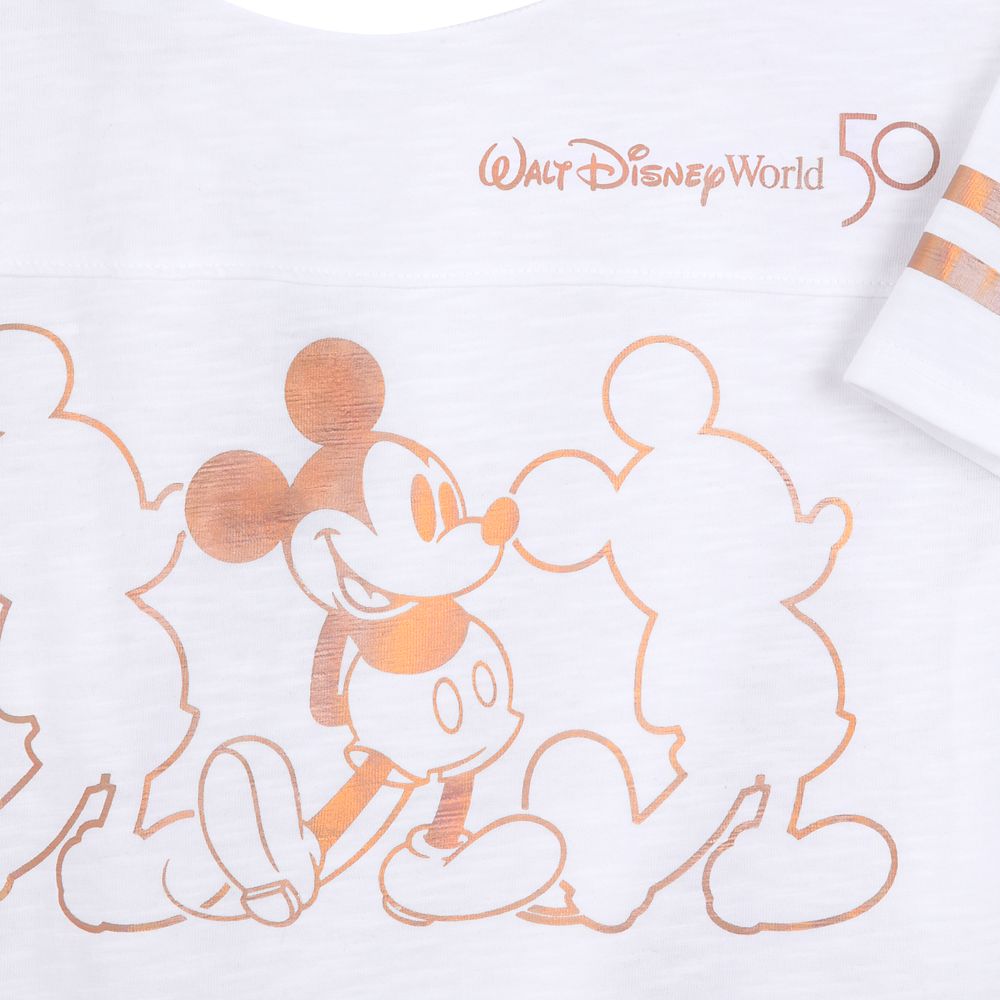Walt Disney World 50th Anniversary Football T-Shirt for Kids