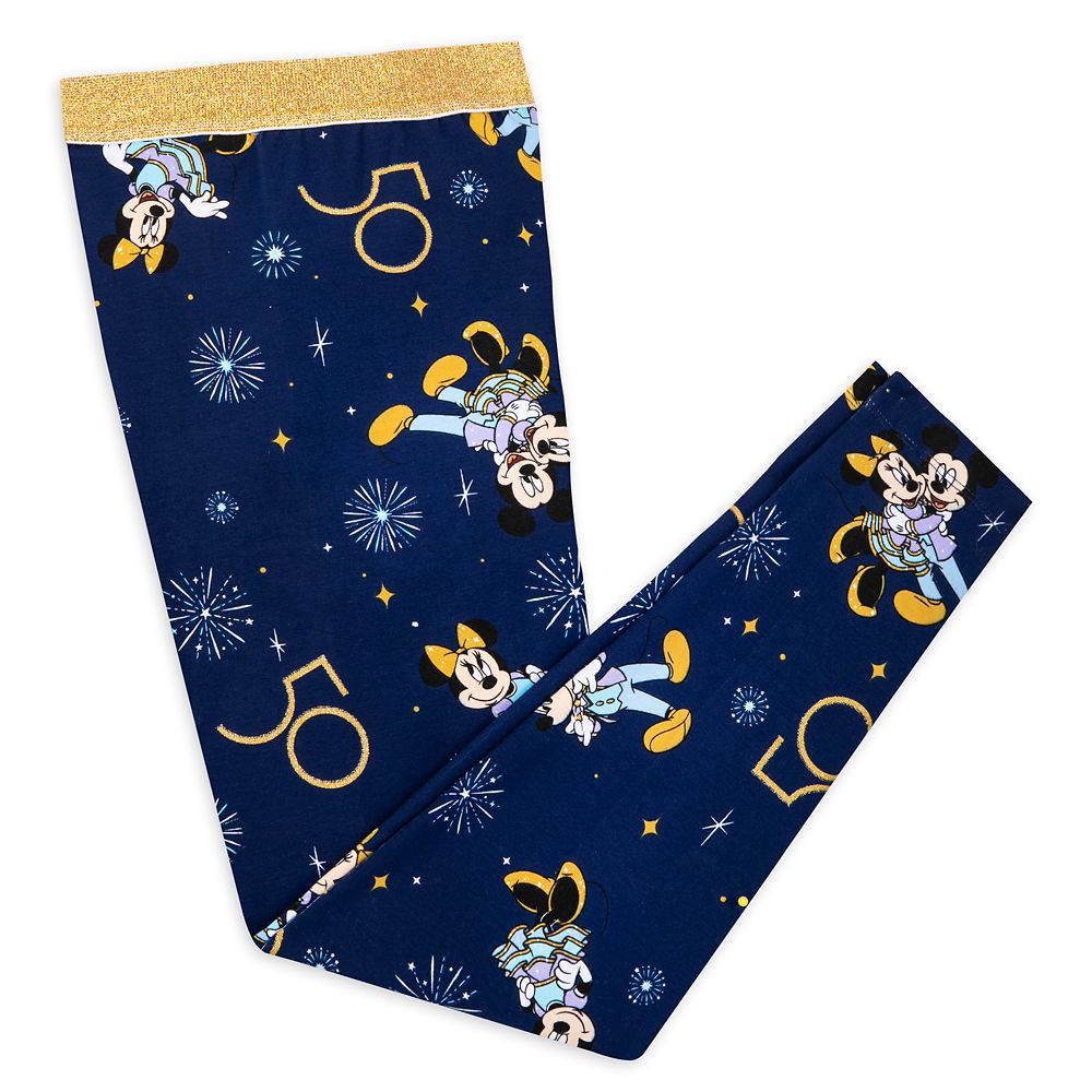 Mickey and Minnie Mouse Leggings for Kids – Walt Disney World 50th Anniversary