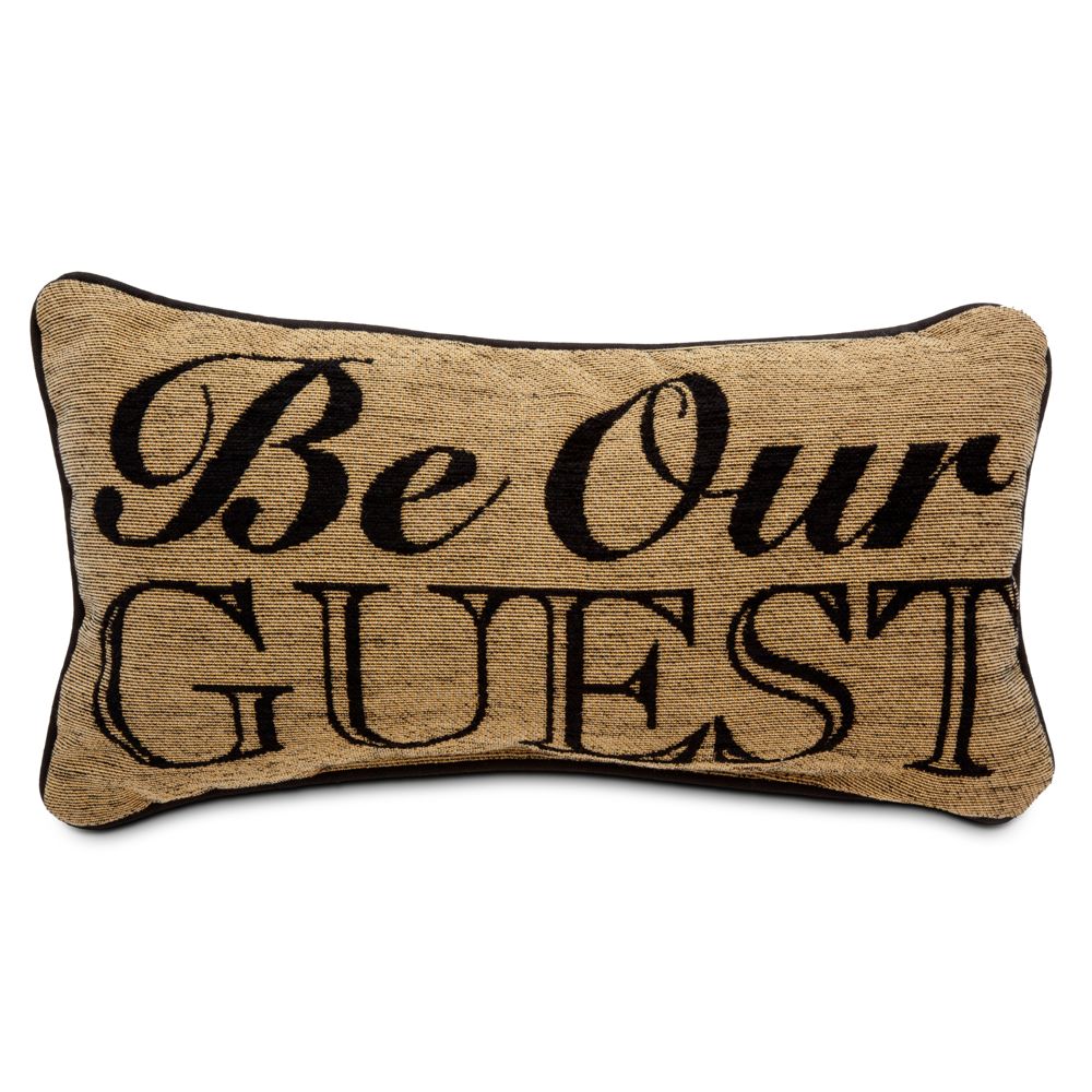 be our guest throw pillow