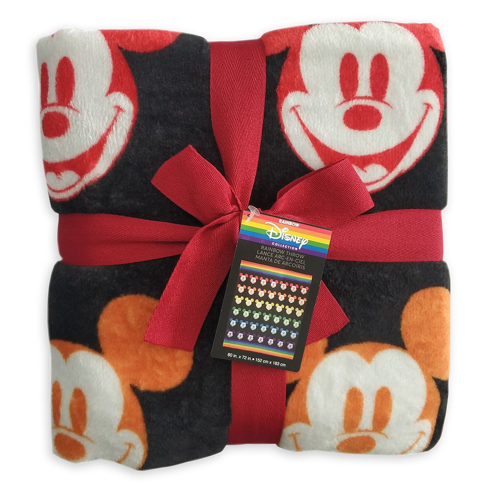 Mickey Mouse Throw Blanket – Rainbow Disney Collection