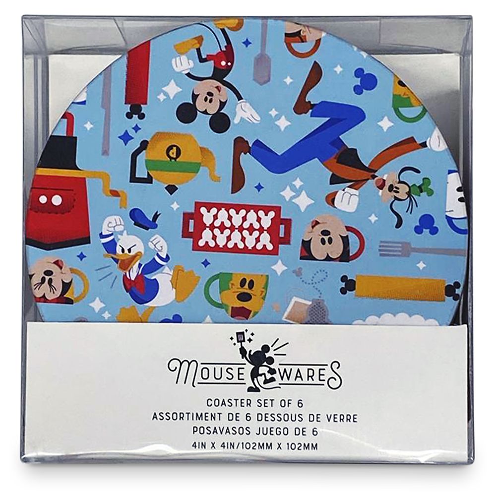 Mickey Mouse and Friends Coaster Set – Mousewares