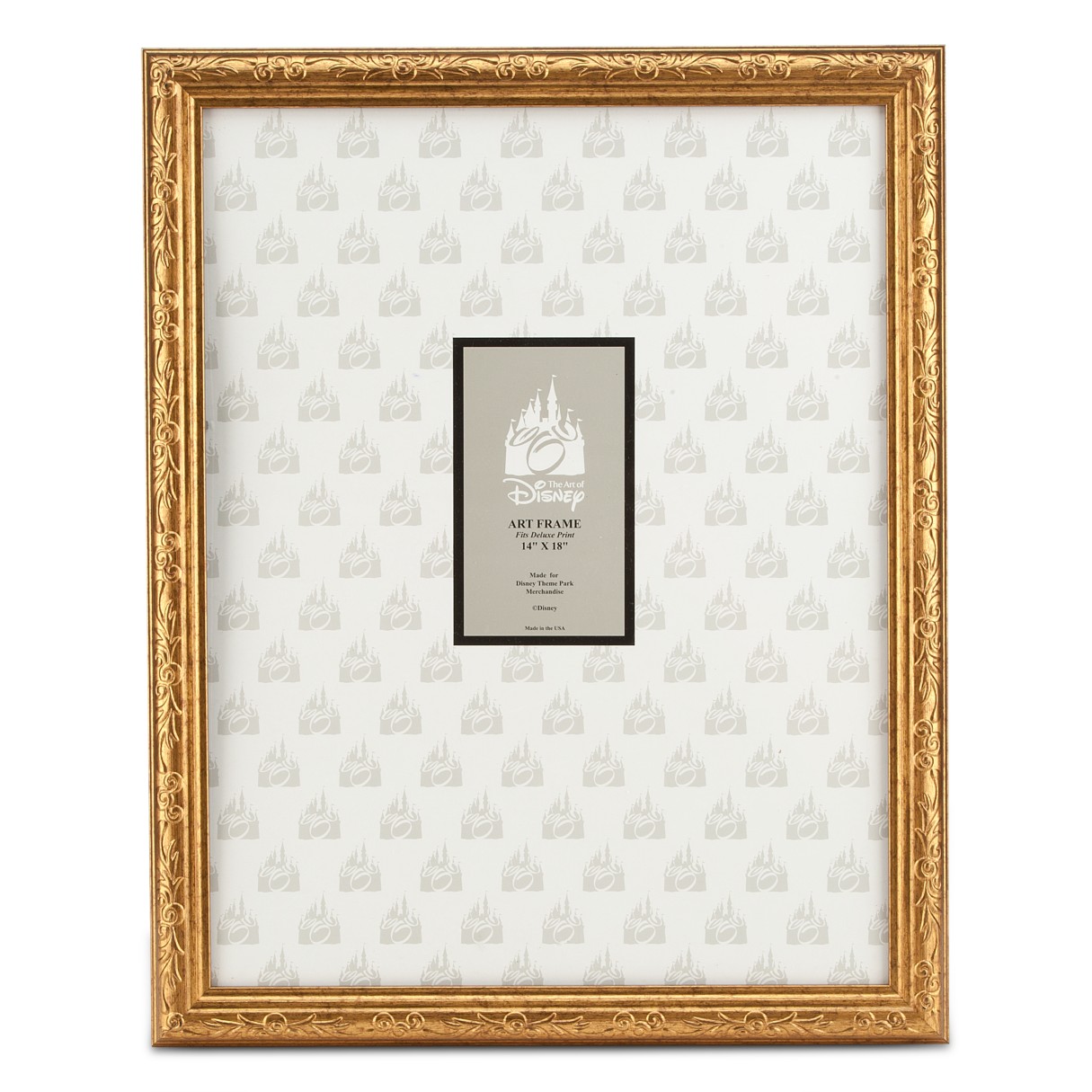 Mickey Mouse Gold Frame – 14'' x 18''