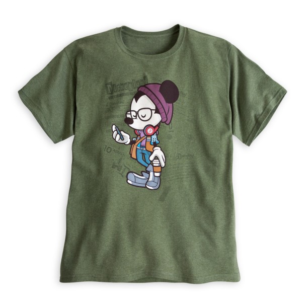Mickey Mouse ''Happiest Hipster on Earth'' Tee for Adults