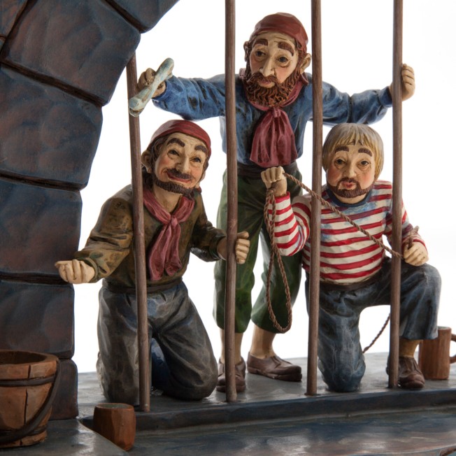Disney Traditions 4043687 Pirates Jail Prison Scene Figurine Disneyland Paris 