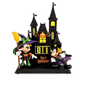 Minnie and Mickey Mouse Sculpted Halloween Countdown Calendar