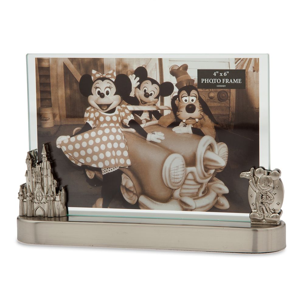 Mickey Mouse and Fantasyland Castle Contemporary Photo Frame – 4'' x 6''