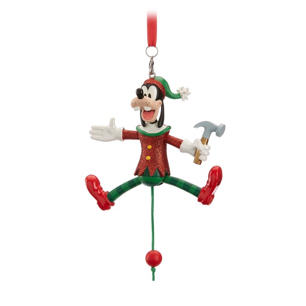 Goofy Articulated Figural Ornament