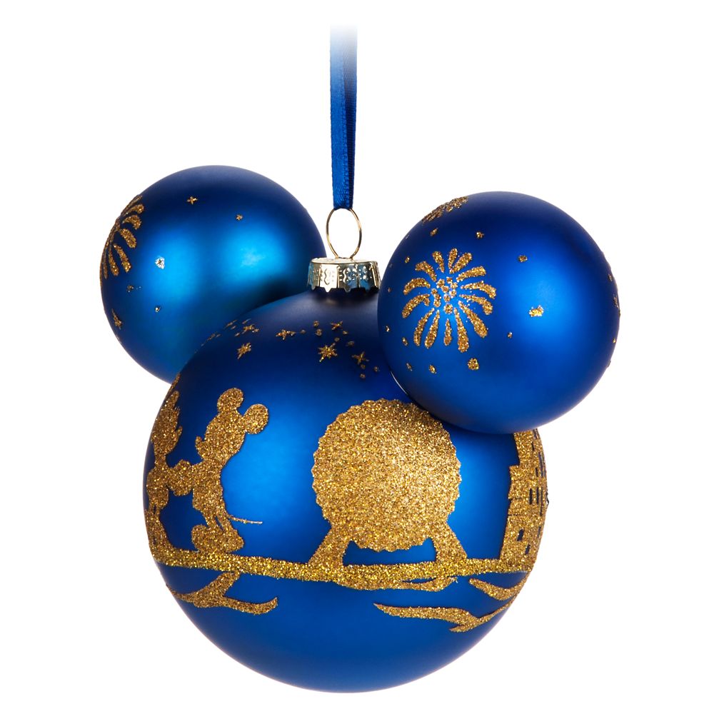 Mickey Mouse Icon Glass Ornament - Walt Disney World | ShopDisney