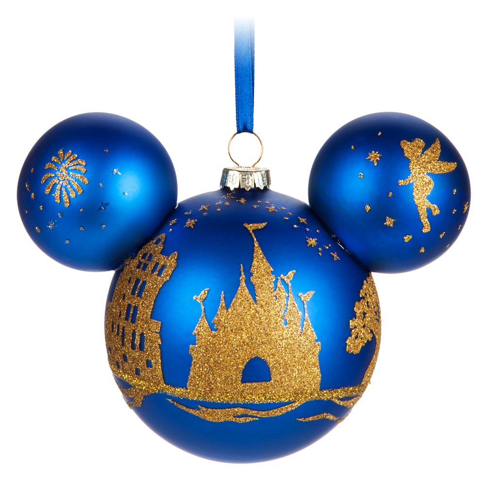 Mickey Mouse Icon Glass Ornament - Walt Disney World | ShopDisney