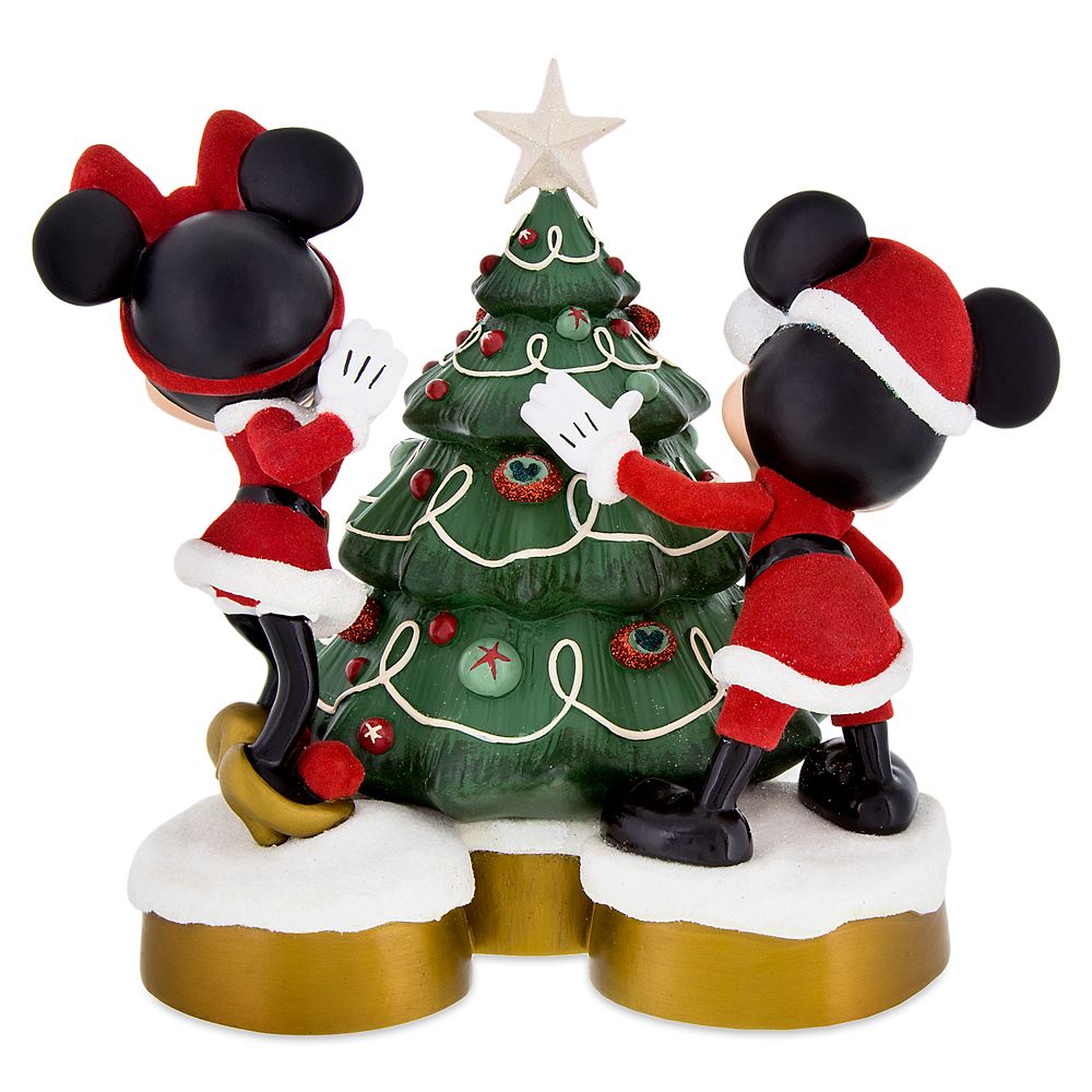 Santa Mickey and Minnie Mouse Happy Holidays Stocking Holder | shopDisney