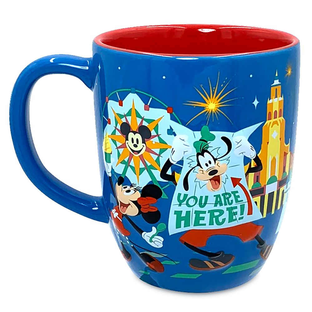 Mickey Mouse and Friends ''You Are Here'' Mug – Disneyland