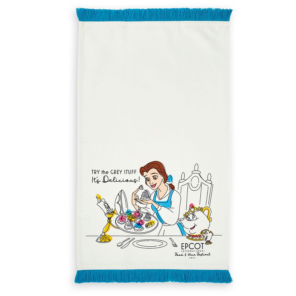 Beauty and the Beast Kitchen Towel Set – Epcot International Food & Wine Festival 2021