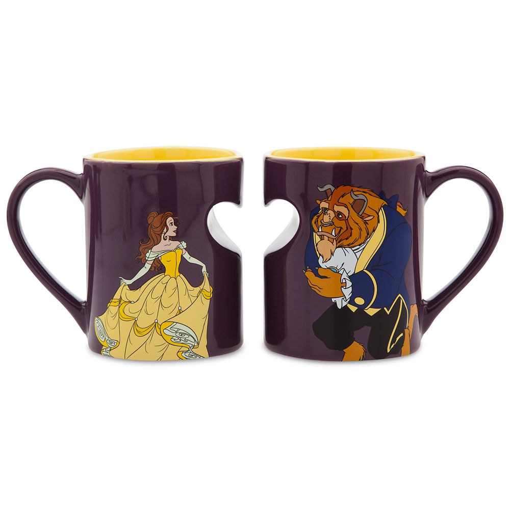 Disney World Mug Beauty and the Beast Accent Coffee Mug 11oz