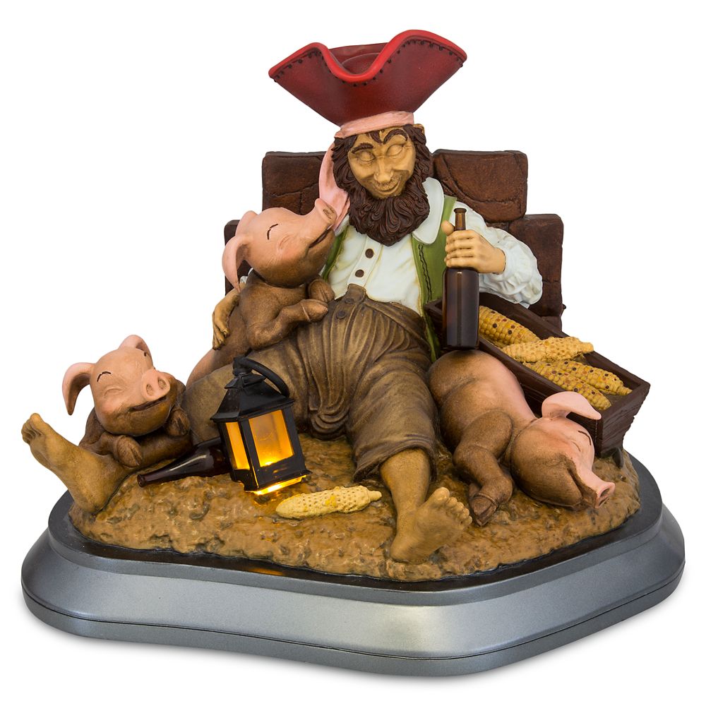 New Disney Parks Pirates Of The Caribbean 50th Anniversary Pig Pirate Figure 