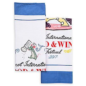 Remy Dish Towel Set - Epcot International Food and Wine Festival - 2-Pc.
