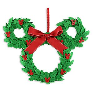 Mickey Mouse Icon Wreath Ornament