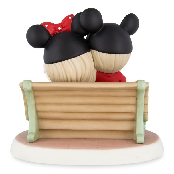 Mouseketeers on Park Bench Figure by Precious Moments