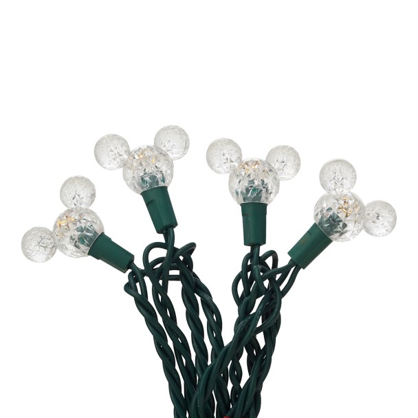Mickey Mouse Holiday Lights Set – White