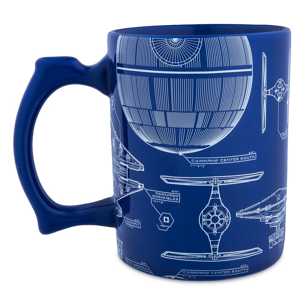 Star Wars Ship Blueprint Mug