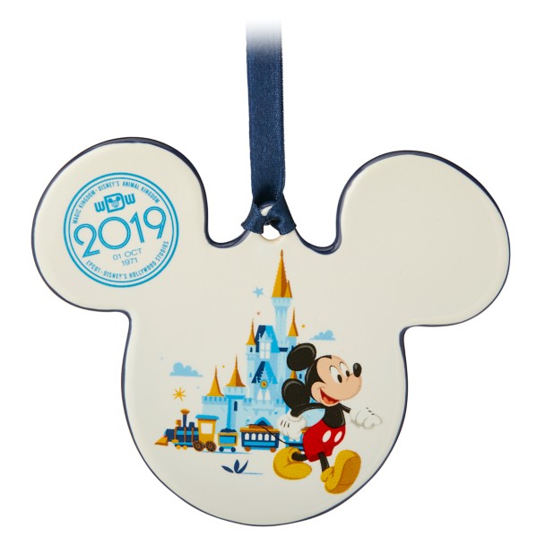 Mickey and Minnie Mouse Icon Ceramic Ornament – Walt Disney World 2019