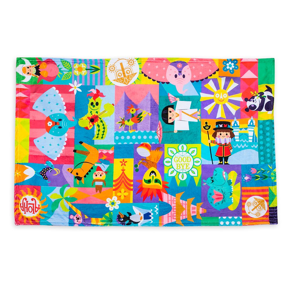 Disney It S A Small World Fleece Throw Shopdisney