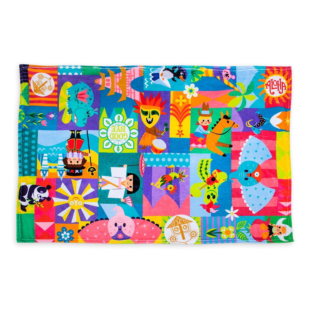 Disney It S A Small World Fleece Throw Shopdisney