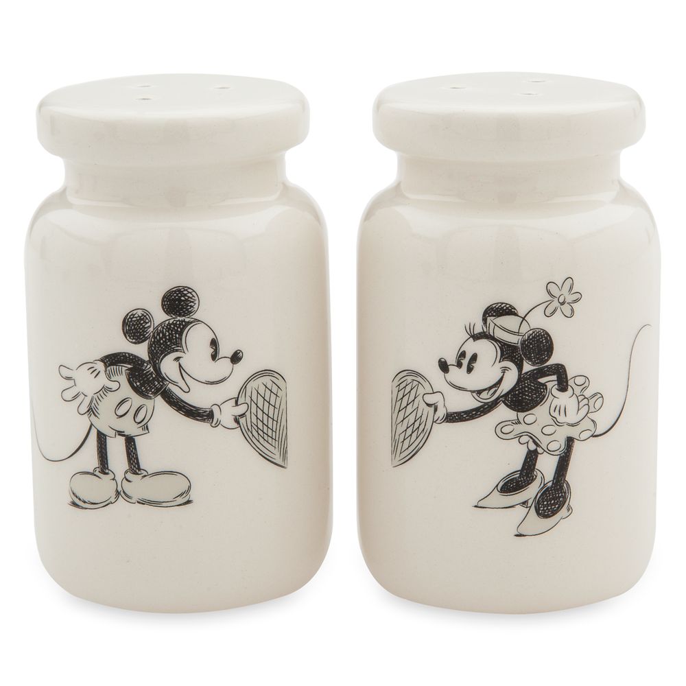 Mickey And Minnie Mouse Classic Salt And Pepper Set Shopdisney
