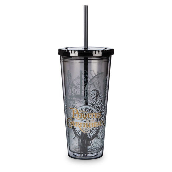 Pirates of the Caribbean Tumbler with Straw – Large