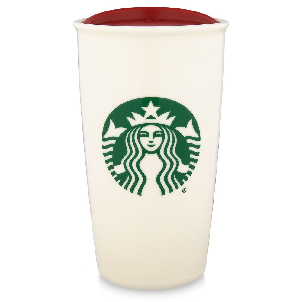 Disney California Adventure Starbucks Ceramic Travel Tumbler