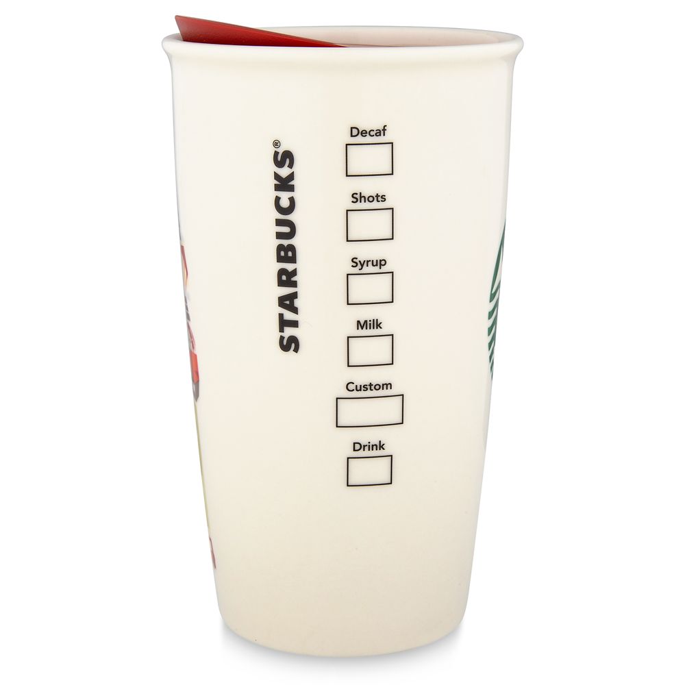 Disney California Adventure Starbucks Ceramic Travel Tumbler