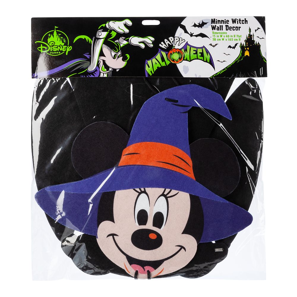 Minnie Mouse Witch Wall Decoration
