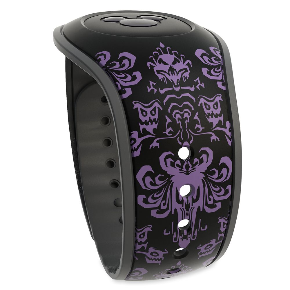 The Haunted Mansion Wallpaper MagicBand 2 – Black