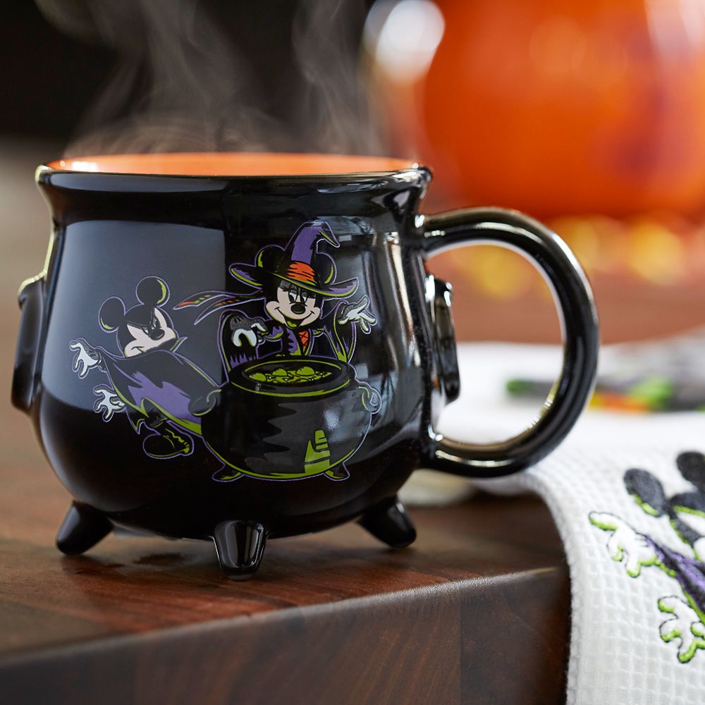 Mickey and Minnie Mouse Cauldron Mug