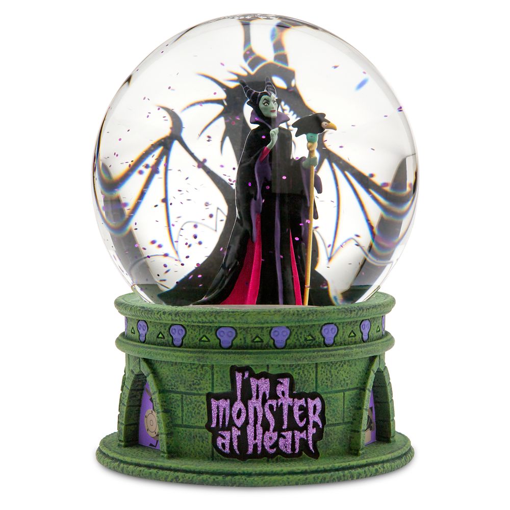 Maleficent Light-Up Snowglobe