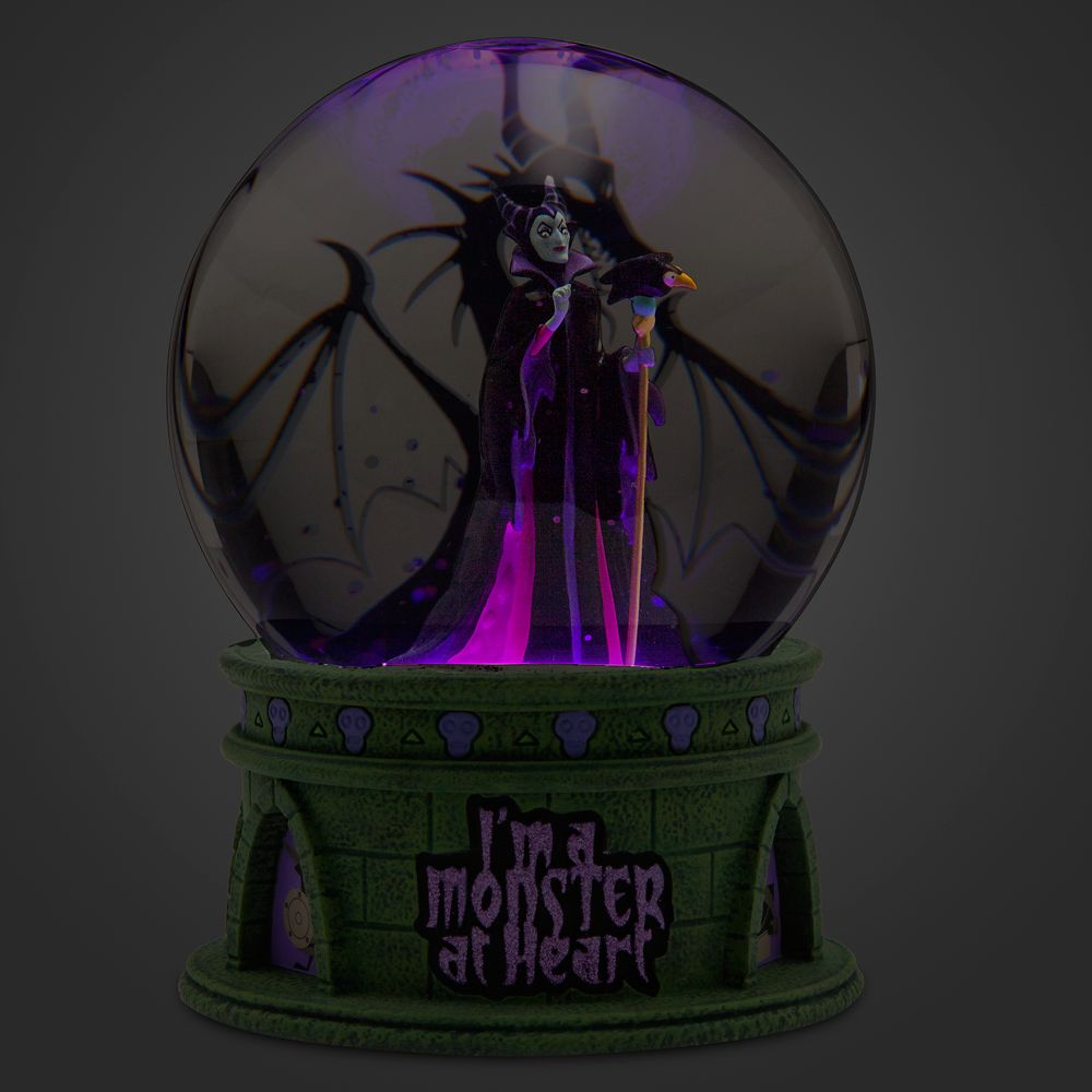 Maleficent Light-Up Snowglobe