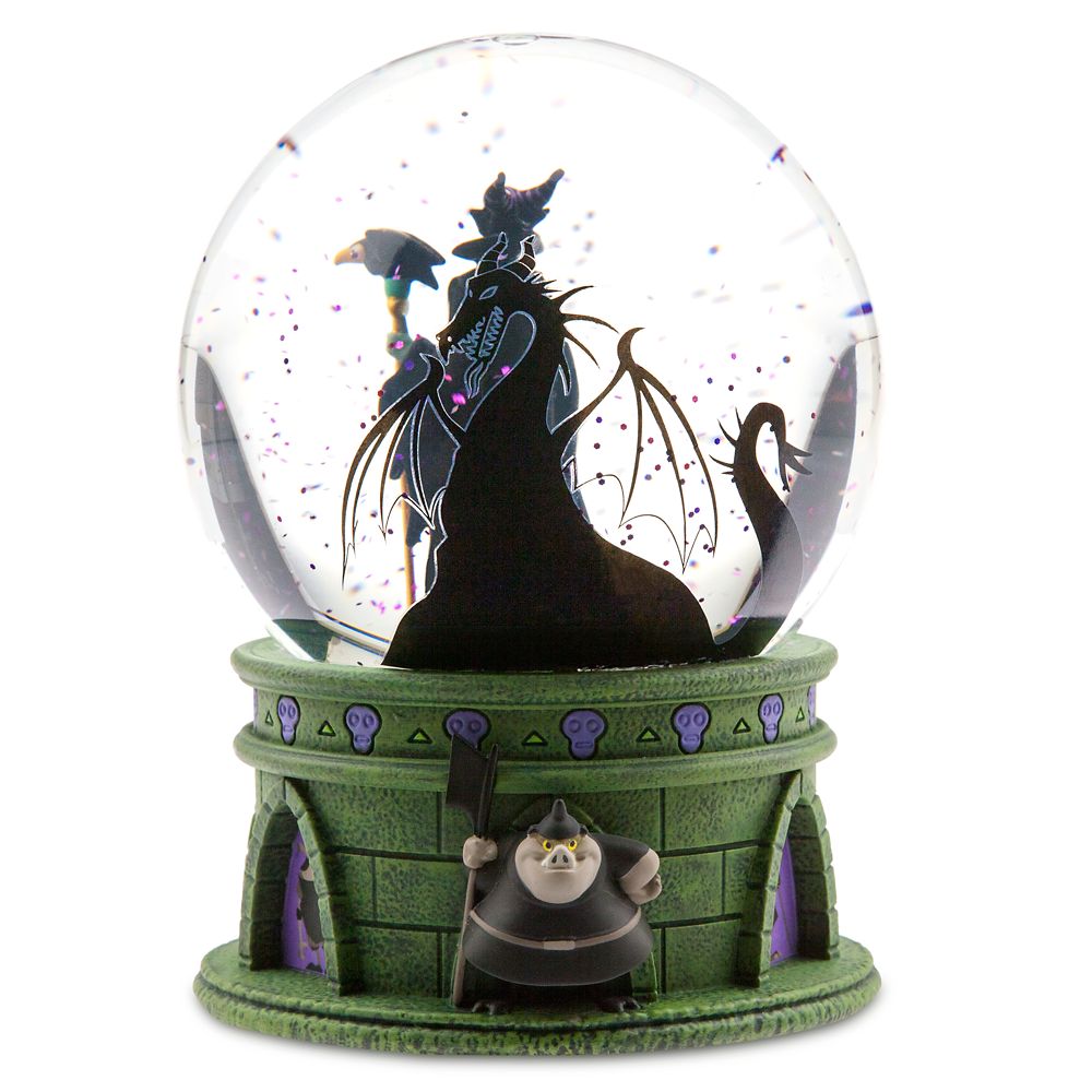 Maleficent Light-Up Snowglobe