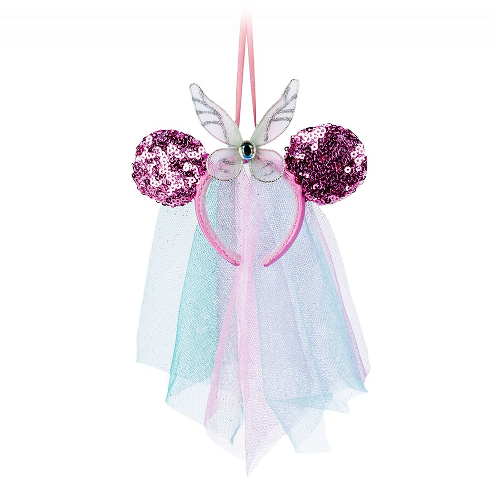 Minnie Mouse Fairy Wings Headband Ornament