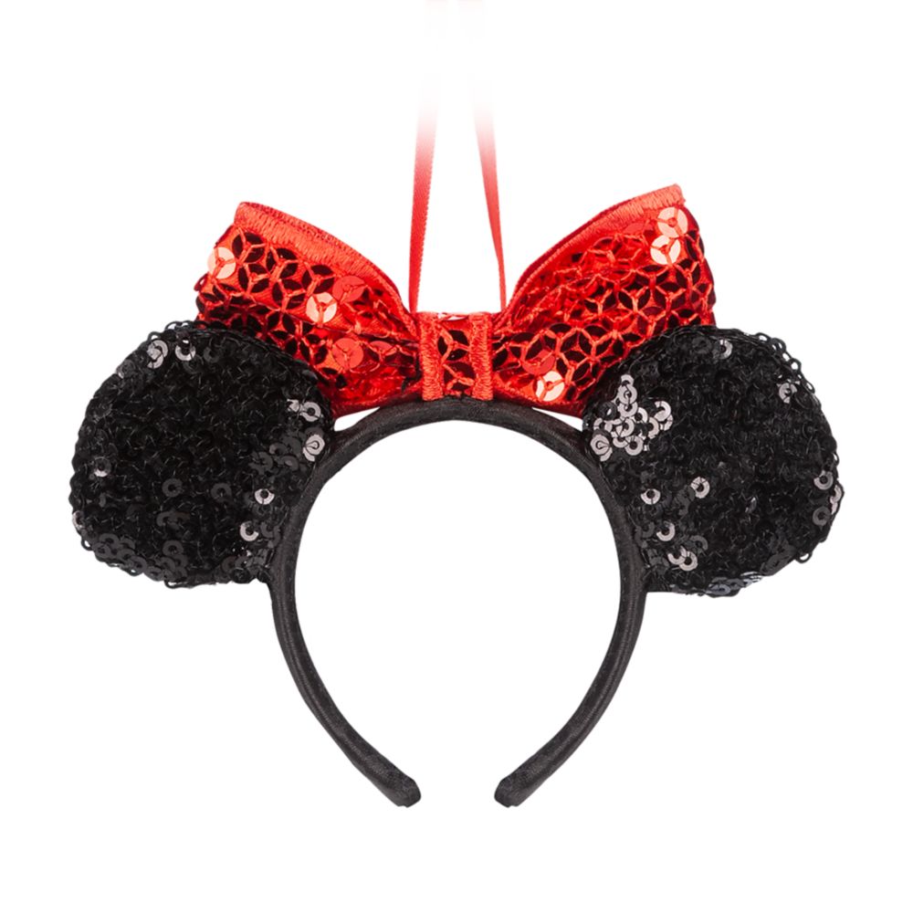 Minnie Mouse Sequin Ear Headband Ornament