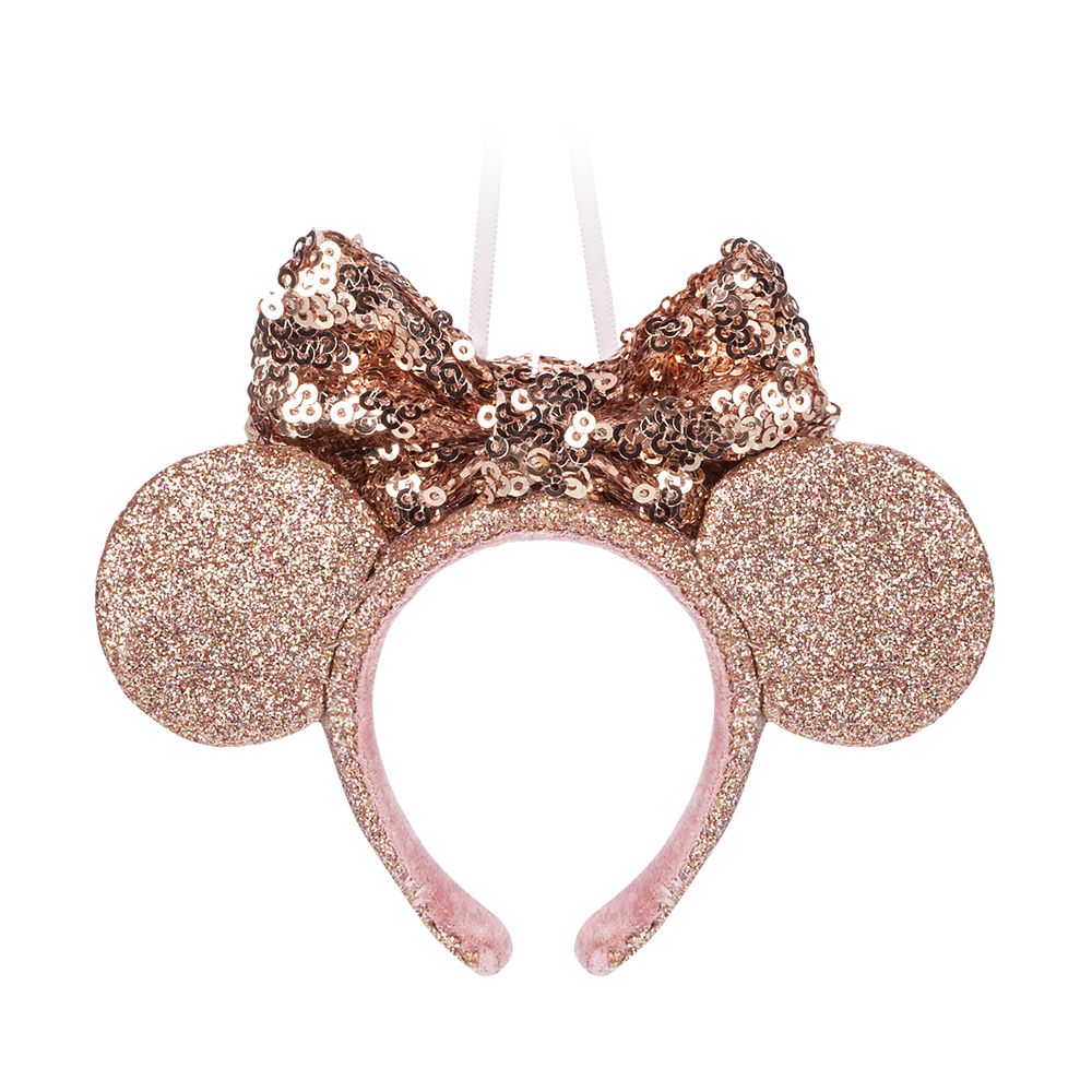 Minnie Mouse Briar Rose Gold Ear Headband Ornament