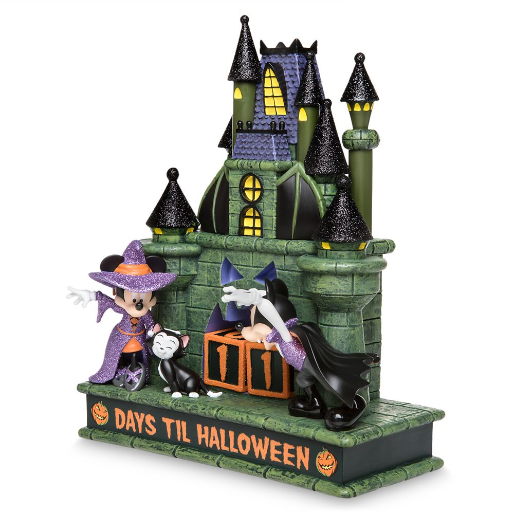 Mickey and Minnie Mouse Halloween Countdown Calendar