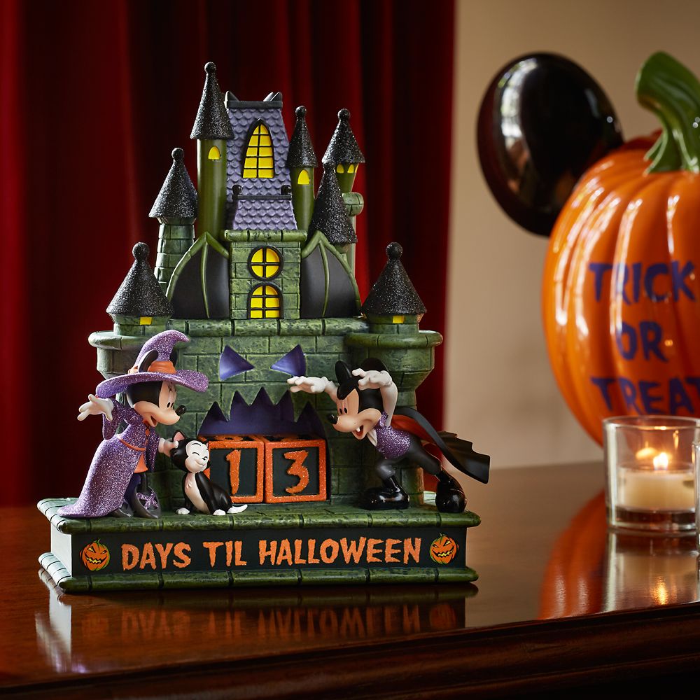 Mickey and Minnie Mouse Halloween Countdown Calendar is now available