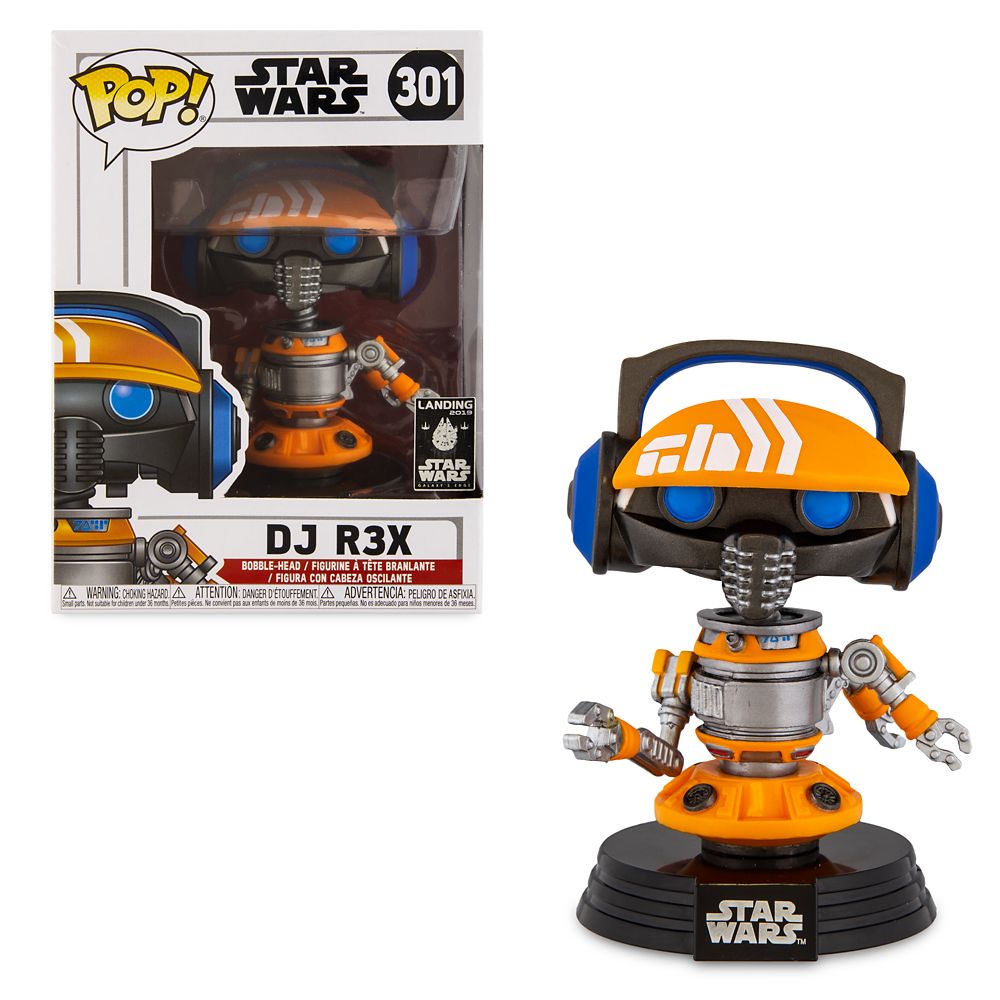 DJ R3X Pop! Vinyl Bobble-Head Figure by Funko – Star Wars: Galaxy's Edge