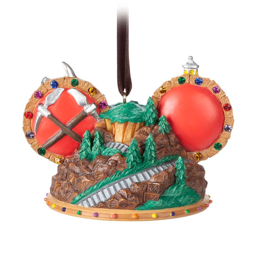 Seven Dwarfs Mine Train Ear Hat Ornament