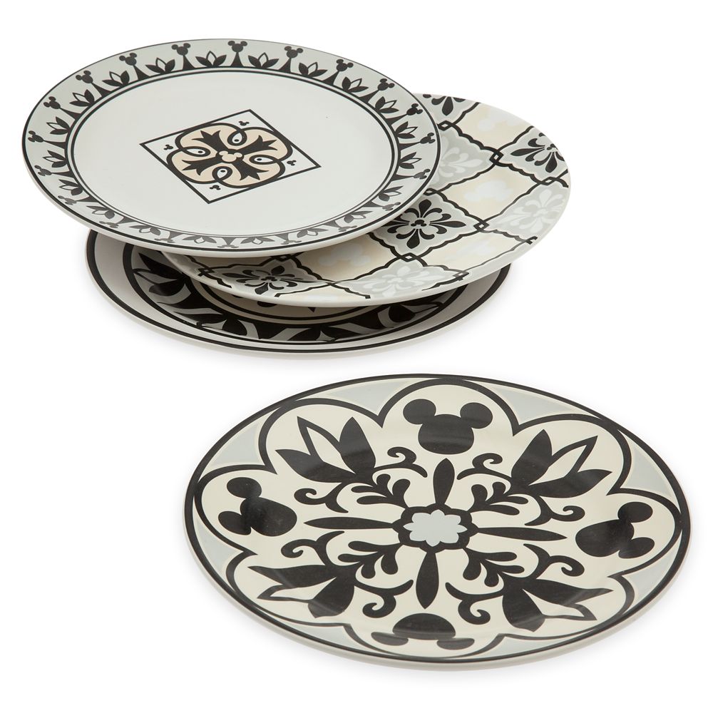 Mickey Mouse Tidbit Plate Set – Disney Homestead Collection